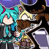 FNF Dead Hope, but Mami, Miku, and Bendy Sing it