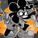 FNF Mid-Night Suffering vs Mickey Mouse