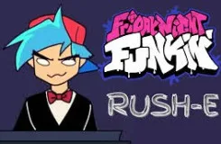 FNF RUSH E but BOYFRIEND plays it on Piano