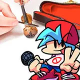 FNF World’s Smallest Violin but Boyfriend sings it is one of the popular mods of Friday Night Funkin. In this version, the famous character in the rap battle village Boyfriend will stand on stage and sing to the melody of the famous song 