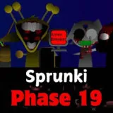 Sprunki Phase 19 is a unique mod by Incredibox that takes players into a mysterious and surreal musical space. The game combines electronic sound elements with a mysterious visual style, bringing a unique and challenging musical experience. With a mysterious atmosphere