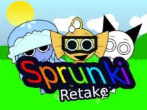 Htsprunkis Retake is a fanmade mod by Incredibox, where you can create your own music by dragging and dropping audio elements onto your character. The game has a unique and individual art style, bringing a vibrant and creative music experience.